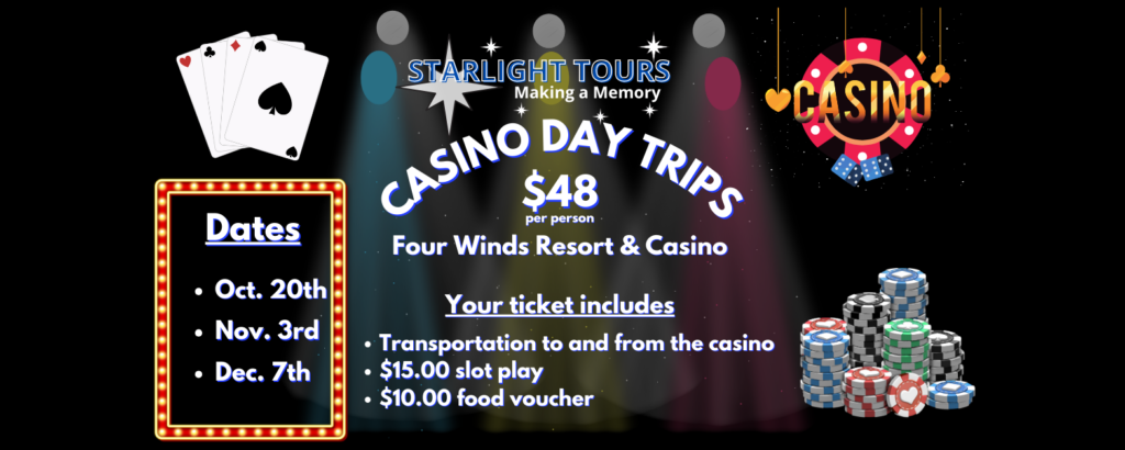 2023 Starlight Tours LLC at four winds casino